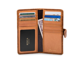 Bella Stille Slim Credit Case Ostrich