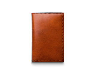 Italia Old Leather Vertical Card Case