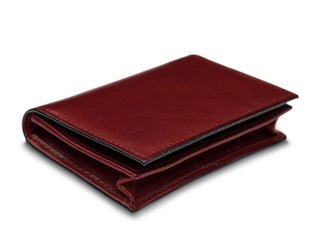 Italia Old Leather Full Gusset Card Case W/ I.D.