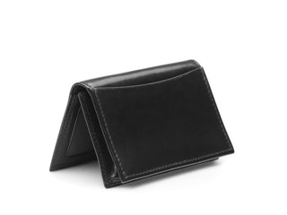 Italia Old Leather Full Gusset Card Case W/ I.D.