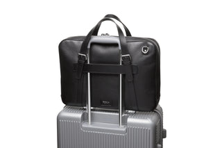 Monfrini Parker Slim Full-Zip Briefcase