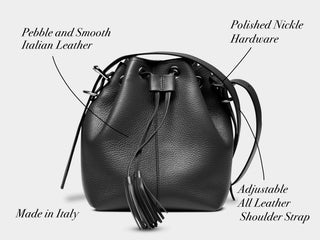 Monfrini Mini Bucket Bag