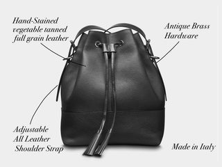 Monfrini Large Bucket Bag