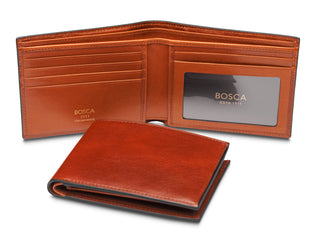 Contrast Old Leather Executive I.D. Wallet