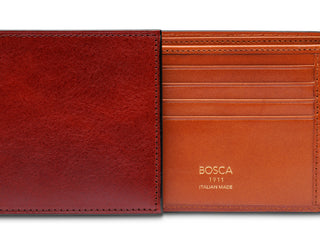 Contrast Old Leather Executive I.D. Wallet